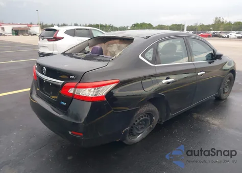 2013 Nissan Sentra Sv z USA, uszkodzony, nr VIN 1N4AB7AP8DN902770